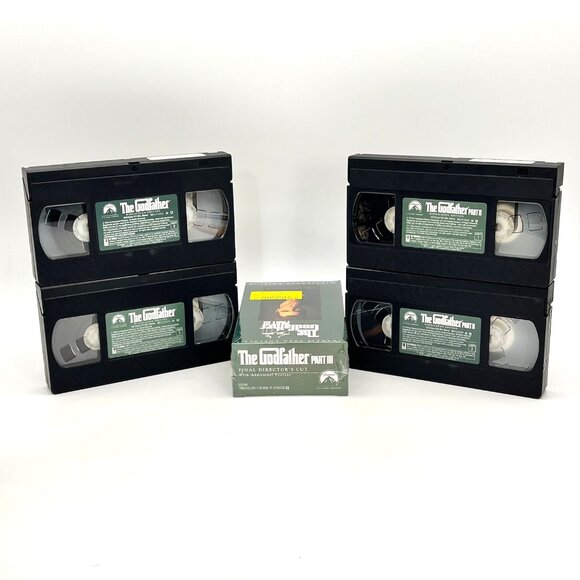 The Godfather Trilogy Widescreen VHS Collection Paramount Dolby Surround 1997 - Picture 12 of 15